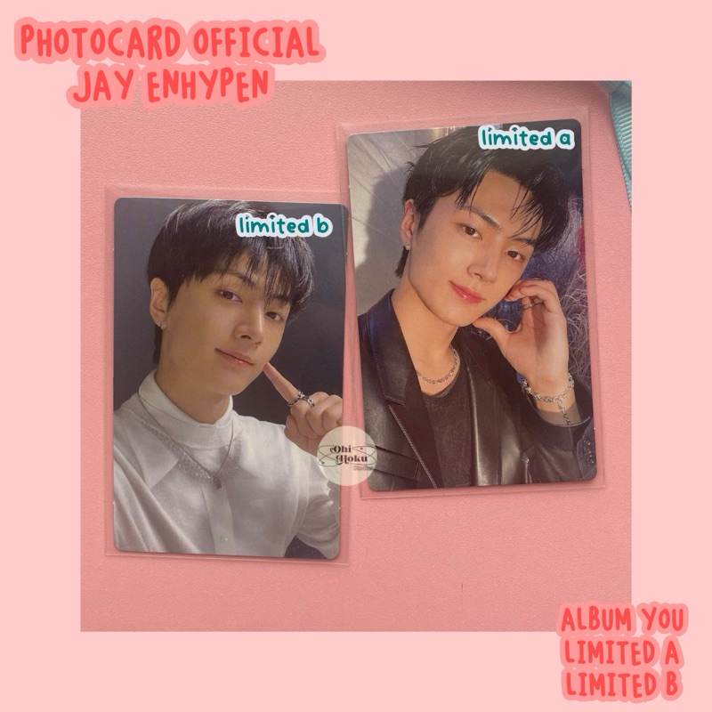 โฟโต้การ์ด Jay ENHYPEN OFFICIAL | อัลบั้ม You Standard