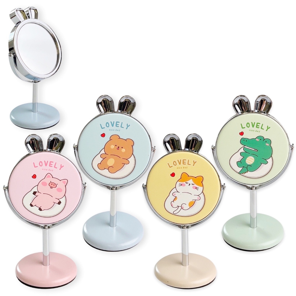 Scoop Round Mirror Standing Make Up Mirror Lovely 65311300