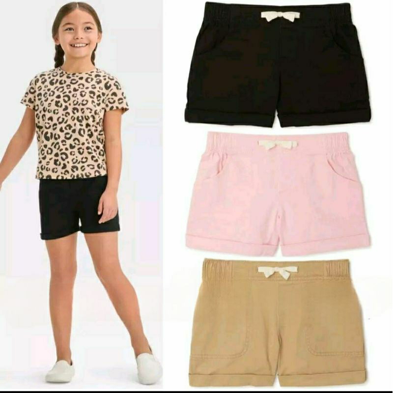 Wonder Nation Girls Short Pants / กางเกงขาสั้น Wonder Nation Girls (4-16 ปี)