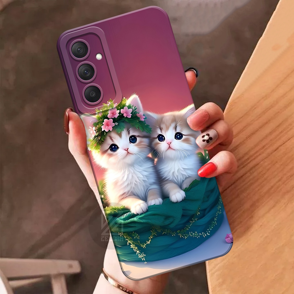 เคส Samsung Galaxy A34 5G 2023 - เคสแมวแฟชั่น - เคส Samsung Galaxy A34 5G 2023 Softcase - เคส Samsun