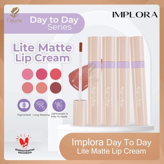 Implora Day to Day Series Lite Matte Lip Cream - Implora Lip Cream Matte / Implora Lip Cream Velvet Matte Finish