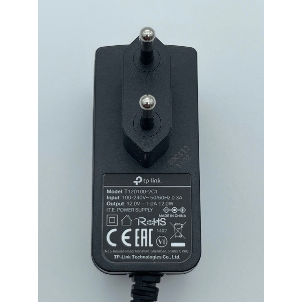 ต้นฉบับ TPLINK ADAPTER 12V 1A tp-link MODEL: T120100-2C1