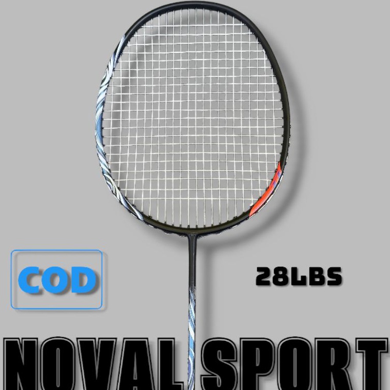 Top ADULT BADMINTON CKET 28LBS นําเข้าฟรี GRIP BAG