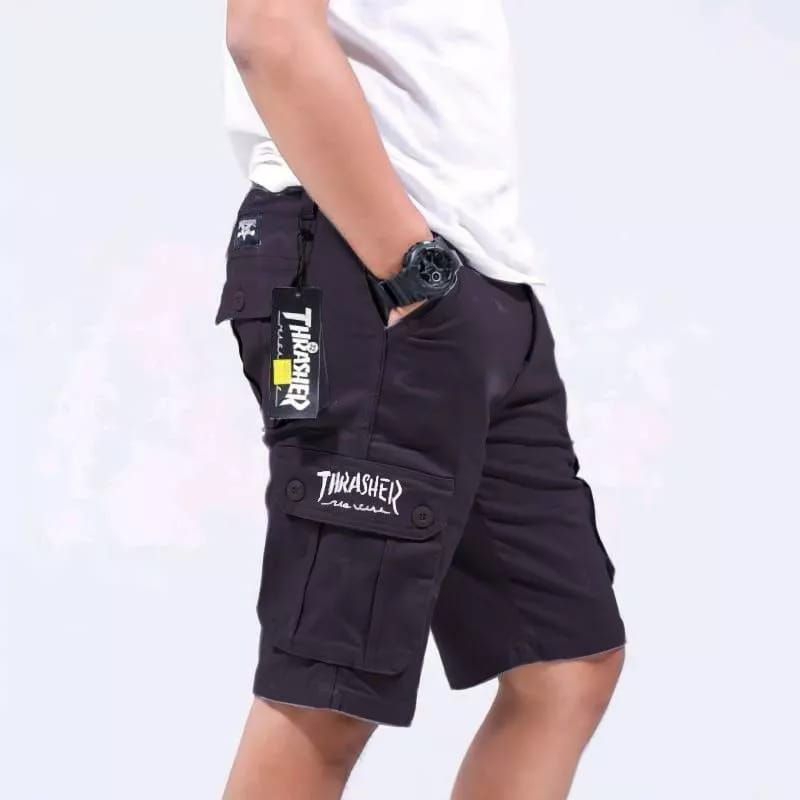 TRASHER Tracker Premium Boys Cargo Shorts