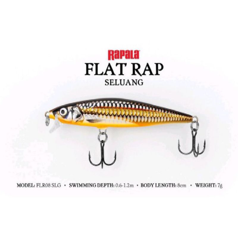 Rapala Flat Rap FLR-08 Seluang Lure