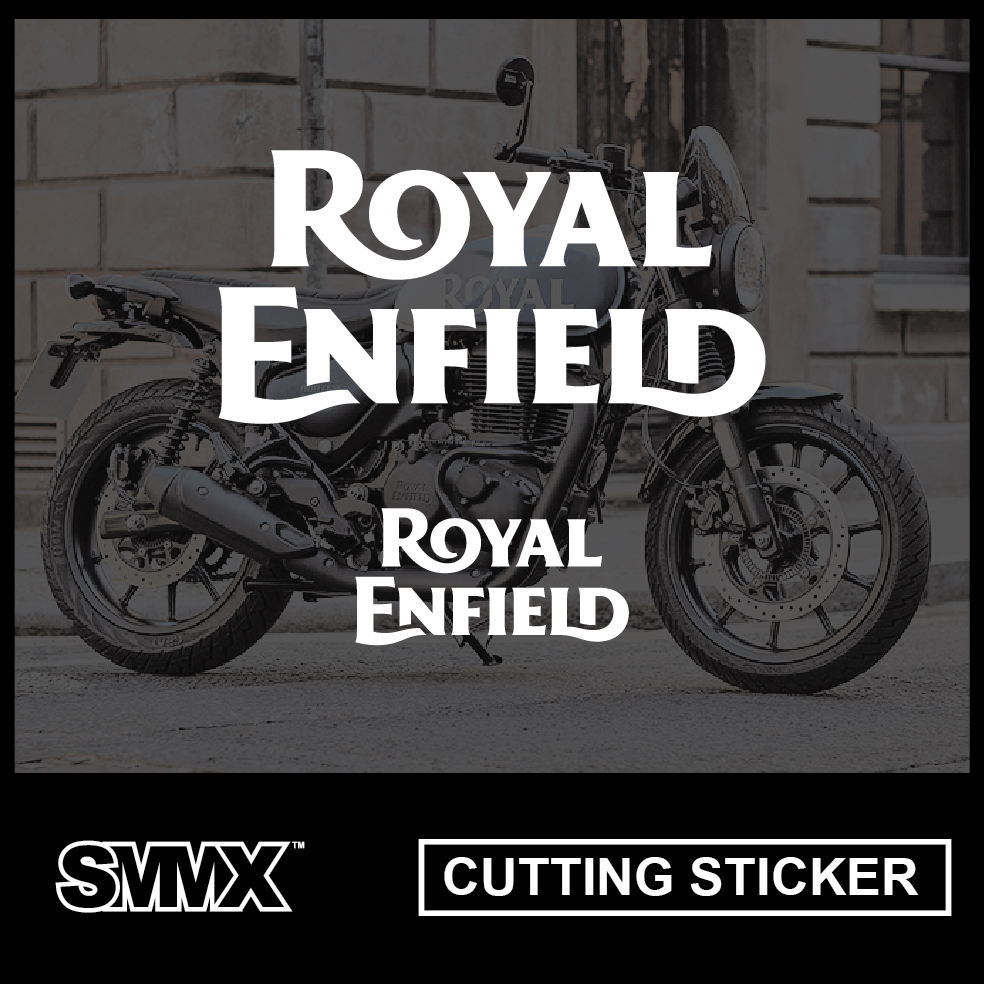 สติ๊กเกอร์ตัด โลโก้ Royal Enfield