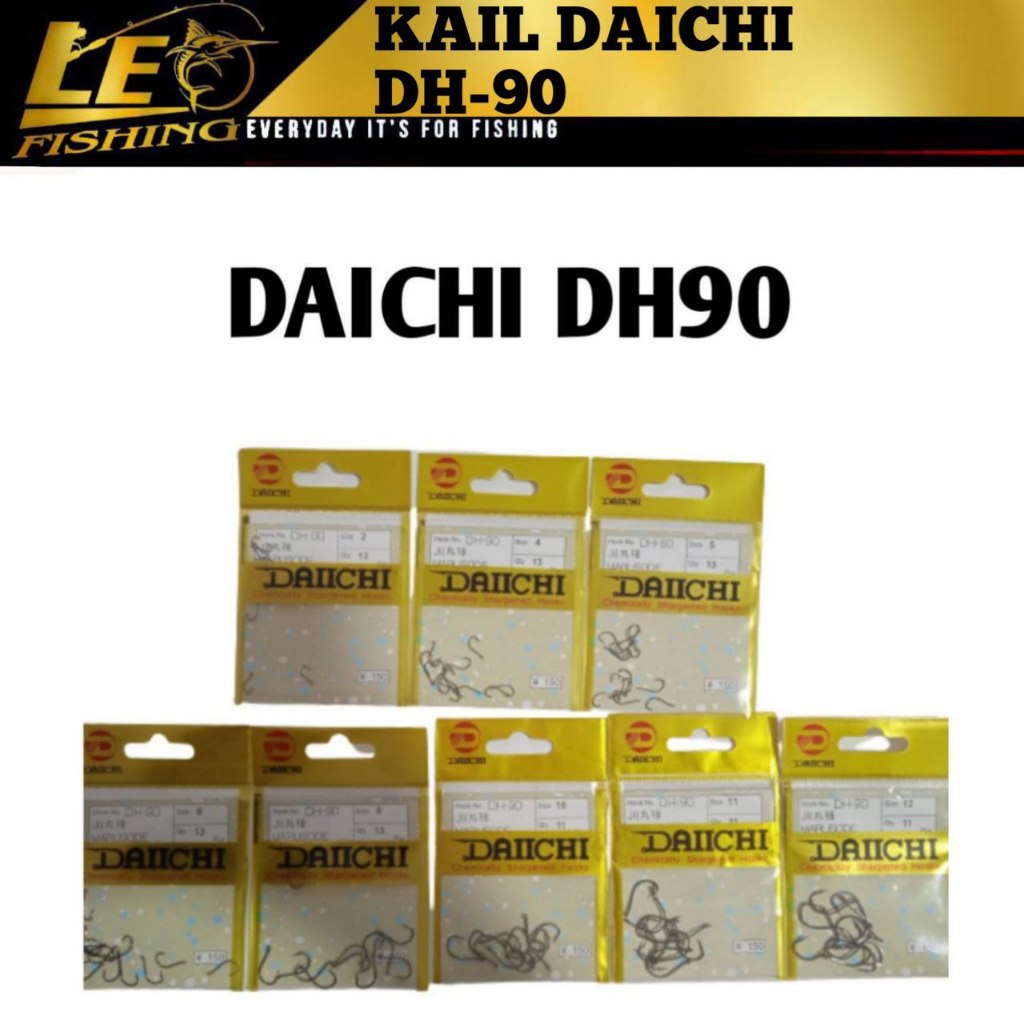 DAICHI FISHING HOOK AVAILABLE TYPE DH90 DAICHI MARUSHEDE HOOK รายการต้นฉบับ