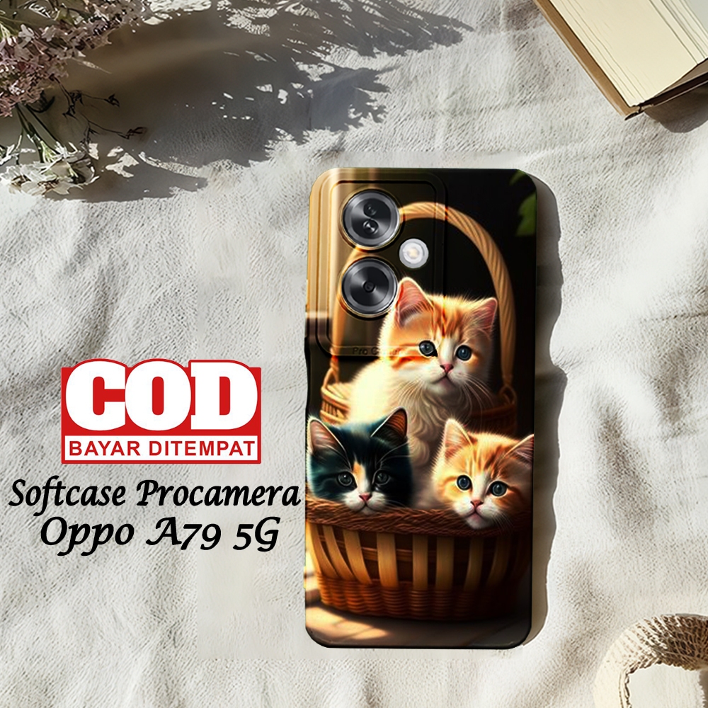 Softcase Pro Camera Oppo A79 5G 2024 ล่าสุด - เคส Oppo A79 5G 2024 - เคส Oppo AA79 5G 2024 - ซิลิโคน
