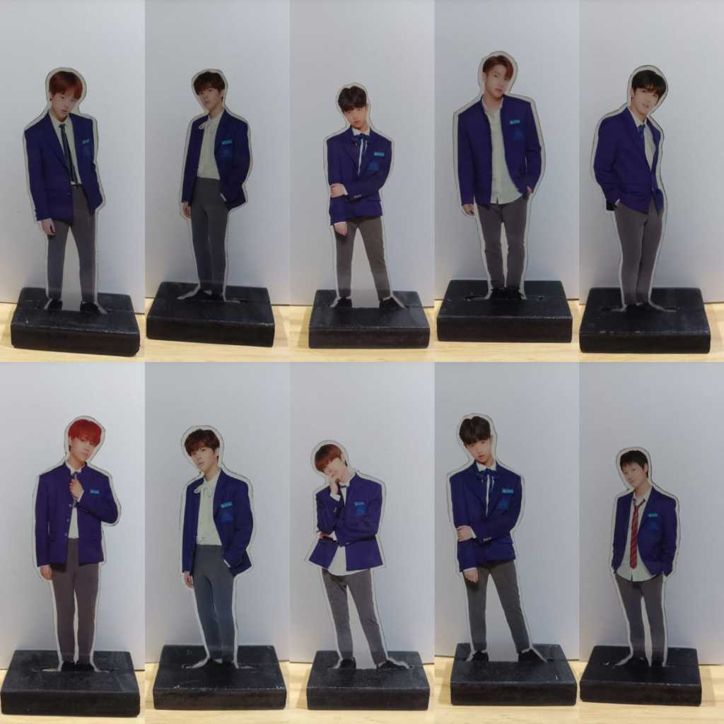 ฟิกเกอร์ไม้ Standee X1 Kpop