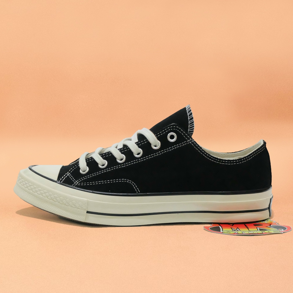 รองเท้าผ้าใบ Converse Chuck 70 Ox Unisex - สีดําสีขาว