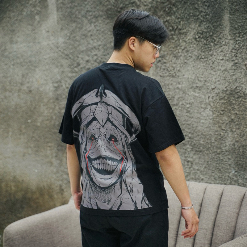 เสื้อยืดอนิเมะขนาดใหญ่ God Of รูปปั้น Solo Leveling ขนาดใหญ่ญี่ปุ่น 200gsm Aerotech รุ่นพิเศษ