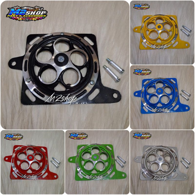 ชุดฝาครอบหม้อน้ํา SPINNER หมุน HONDA VARIO 160 PCX 160 ADV 160 อลูมิเนียมรอบรุ่น