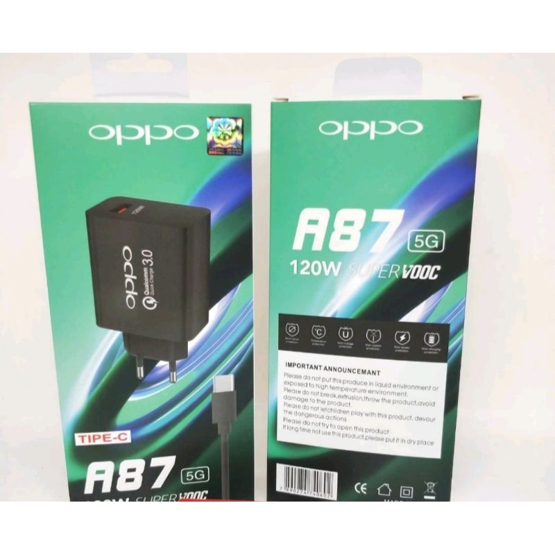 อุปกรณ์ชาร์จ micro Usb สําหรับ Oppo A87 5G Android Casan Oppo A87 5G Super Vooc