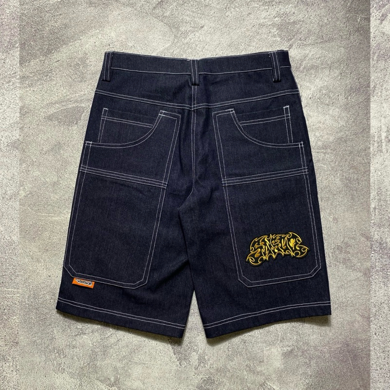 Snsco Y2K JORTS BIG POCKET JEANS ไม่ใช่ JNCO