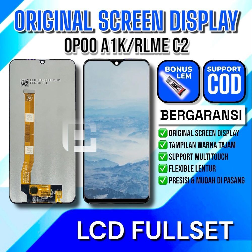 Oppo A1K หน้าจอสัมผัส LCD REALME C2 LCD OPPO A1K