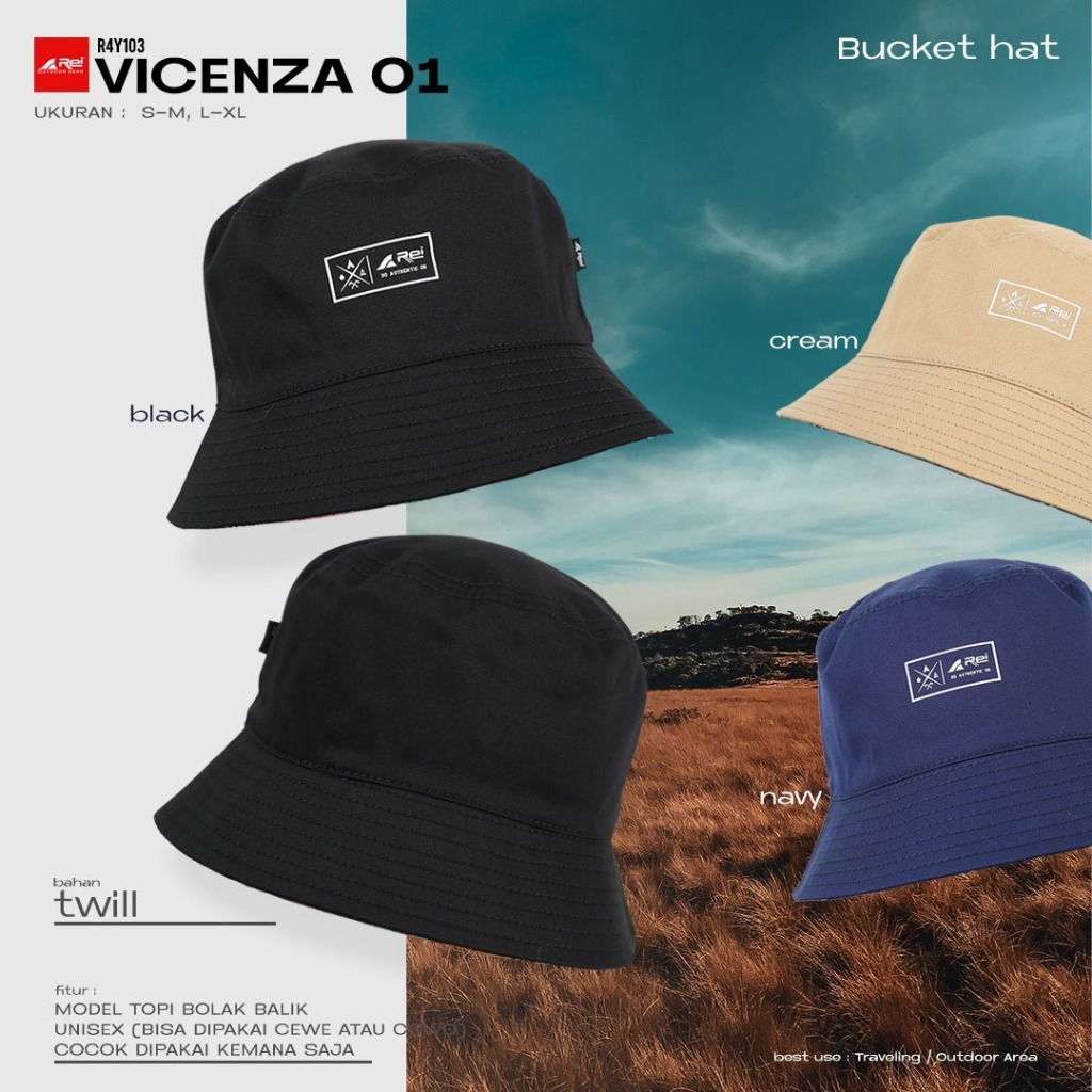 Vicenza 01 หมวกบักเก็ต Arei Outdoorgear