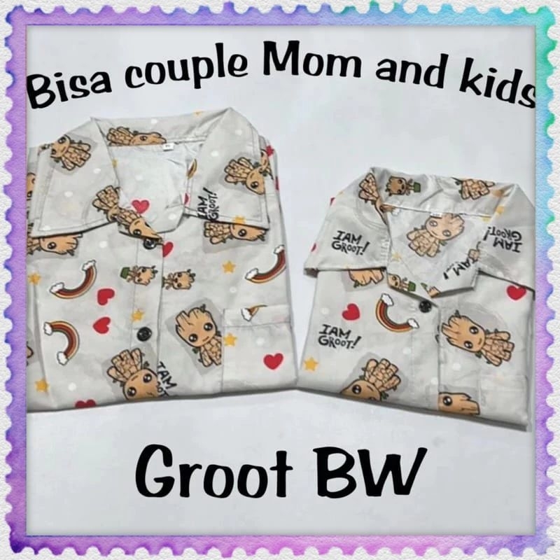 Groot BW - ชุดนอน CP สามารถเป็นคู่แม่และเด็กได้