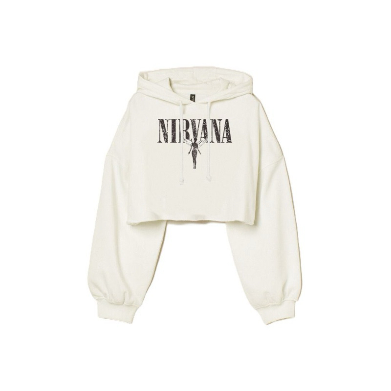 เสื้อกันหนาว เสื้อครอป VANA NIRVANA Fleece (LD110, P48)