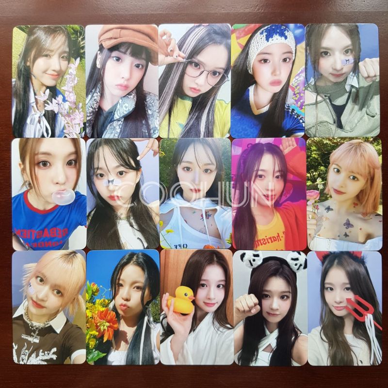 Nmixx Official Photocard Bae แฮวอน Jiwoo Kyujin Lily Sullyoon