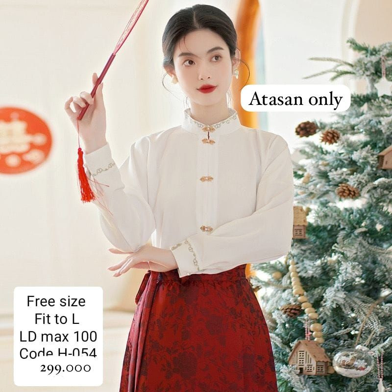 CHEONGSAM TOP/QIPAO TOP/ผู้หญิง TOP/MODERN TOP