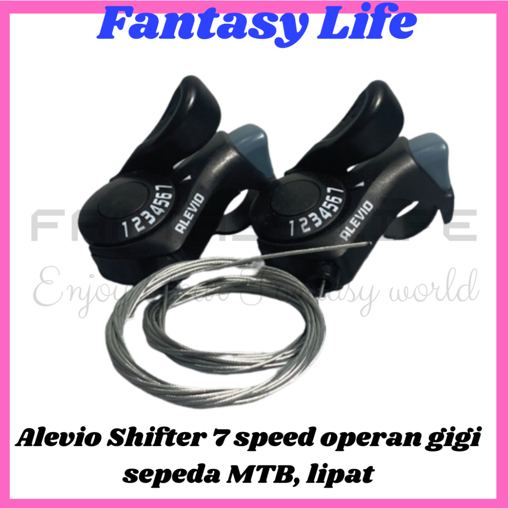 Fantasy Shifter 7 speed Alevio ขวาเกียร์ Shifter เฉพาะจักรยาน MTB พับ