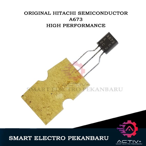 ทรานซิสเตอร์ต้นฉบับ A673 TO-92 HITACHI SEMICONDUCTOR 2SA673 TO92 HIGH FREQUENCY SA673 A673 PNP Origi