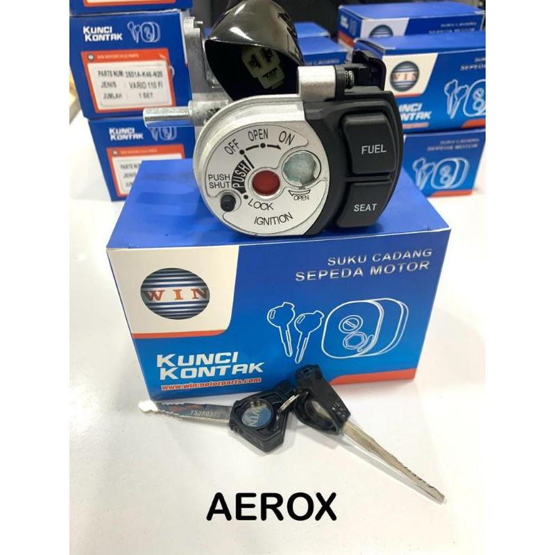 กุญแจจุดระเบิด assy aerox 155/new/win