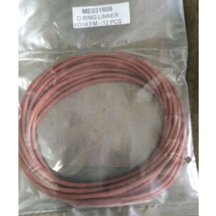 1 ชุด O RING LINER / ซีล BORING MITSUBISHI FUSO FIGHTER 6D14 FM /ME031605 /12ชิ้น