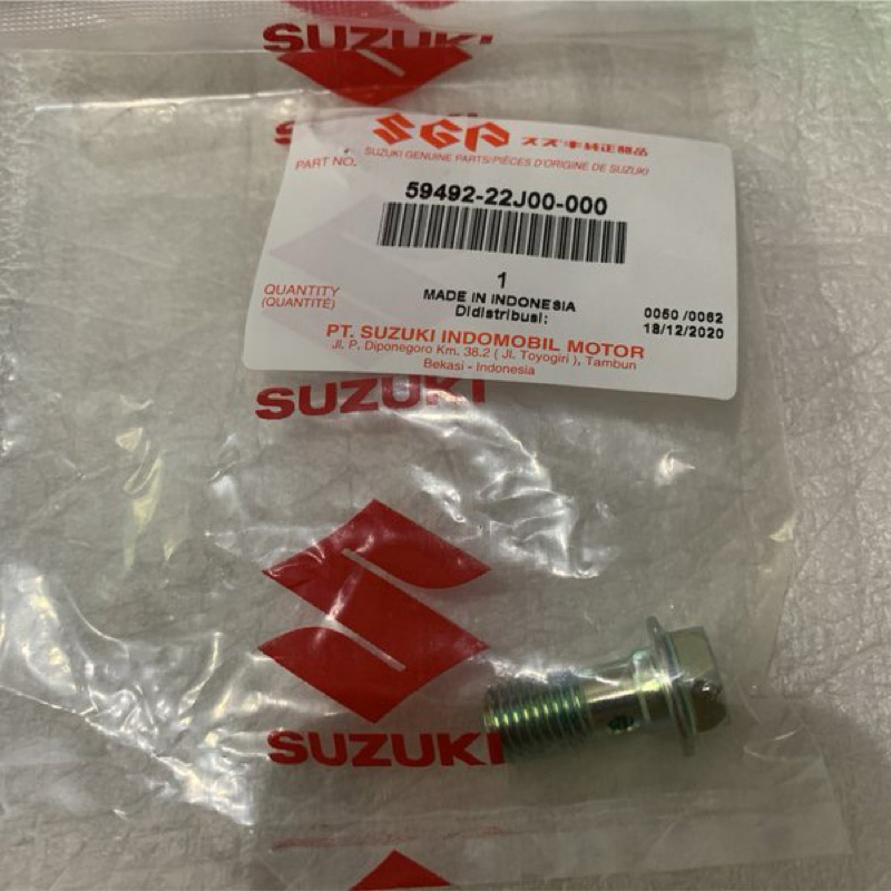 สลักเกลียวท่อหลักเบรคหลังสําหรับ Suzuki Gsx R และ S150