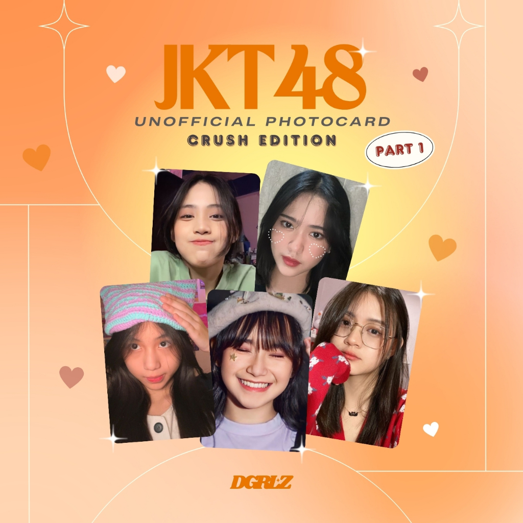 JKT48 PREMIUM PHOTOCARD LOMOCARD "CRUSH ED. โดย DGRLZ" -- PART 2 | [PRICE PER PC] | FREYA ADEL ZEE M
