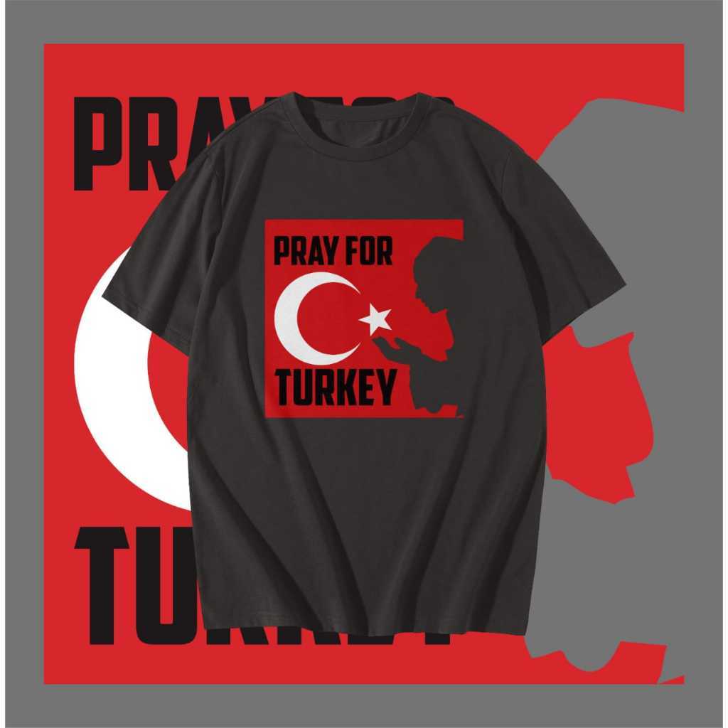 เสื้อผ้าของที่ระลึกตุรกี PRAY สําหรับ TURKEY - เสื้อยืดของที่ระลึกตุรกี PRAY สําหรับ TURKEY BATCH 2