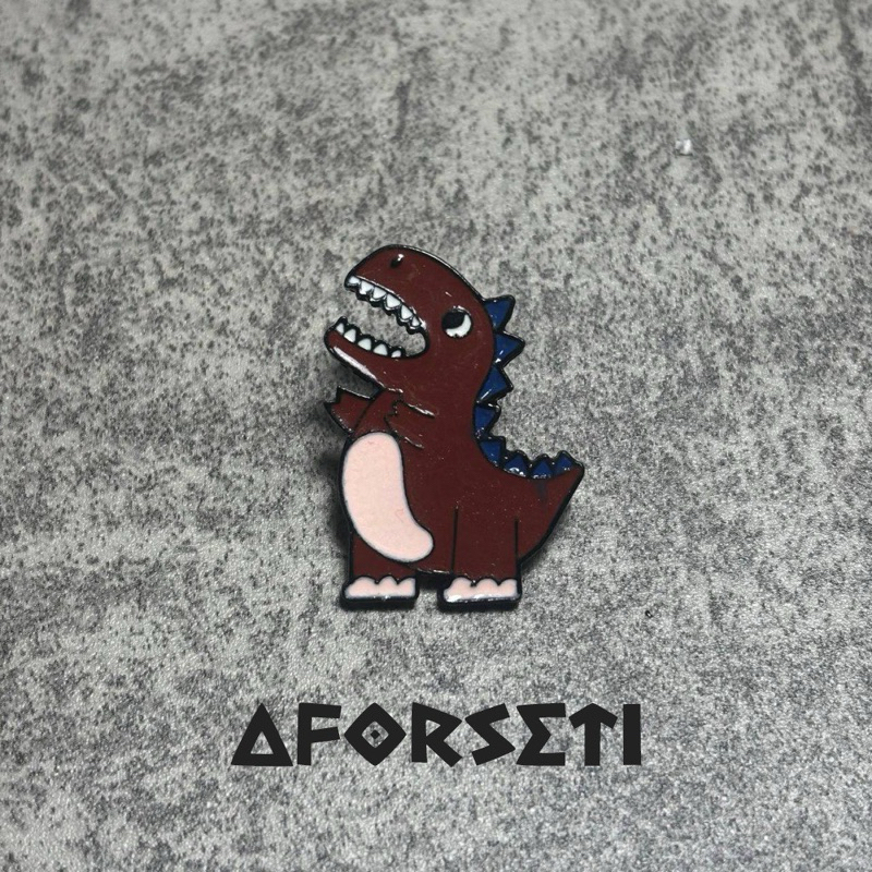 BROWN ENAMEL PIN / BROOCH / COUPLE PIN / AESTHETIC PIN / BUTT PIN / BAND PIN / GIFT SOUVENIR / UNIQU