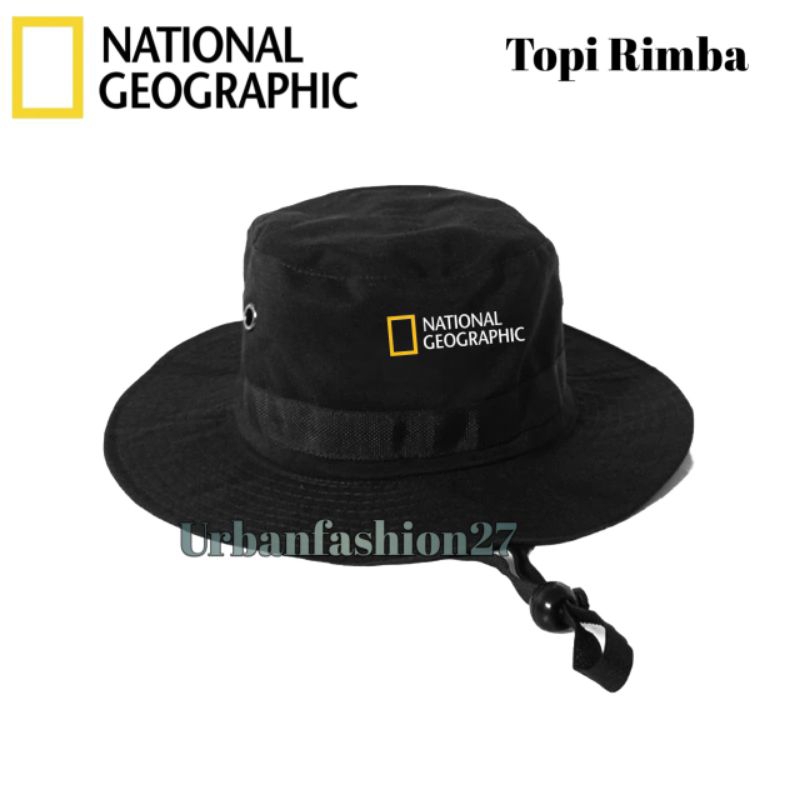 NATIONAL GEOGRAPHIC JUNGLE HAT - OUTDOOR ADVENTURE MOUNTAIN CLIMBING HAT - PREMIUM MENS AND WOMENS JUNGLE