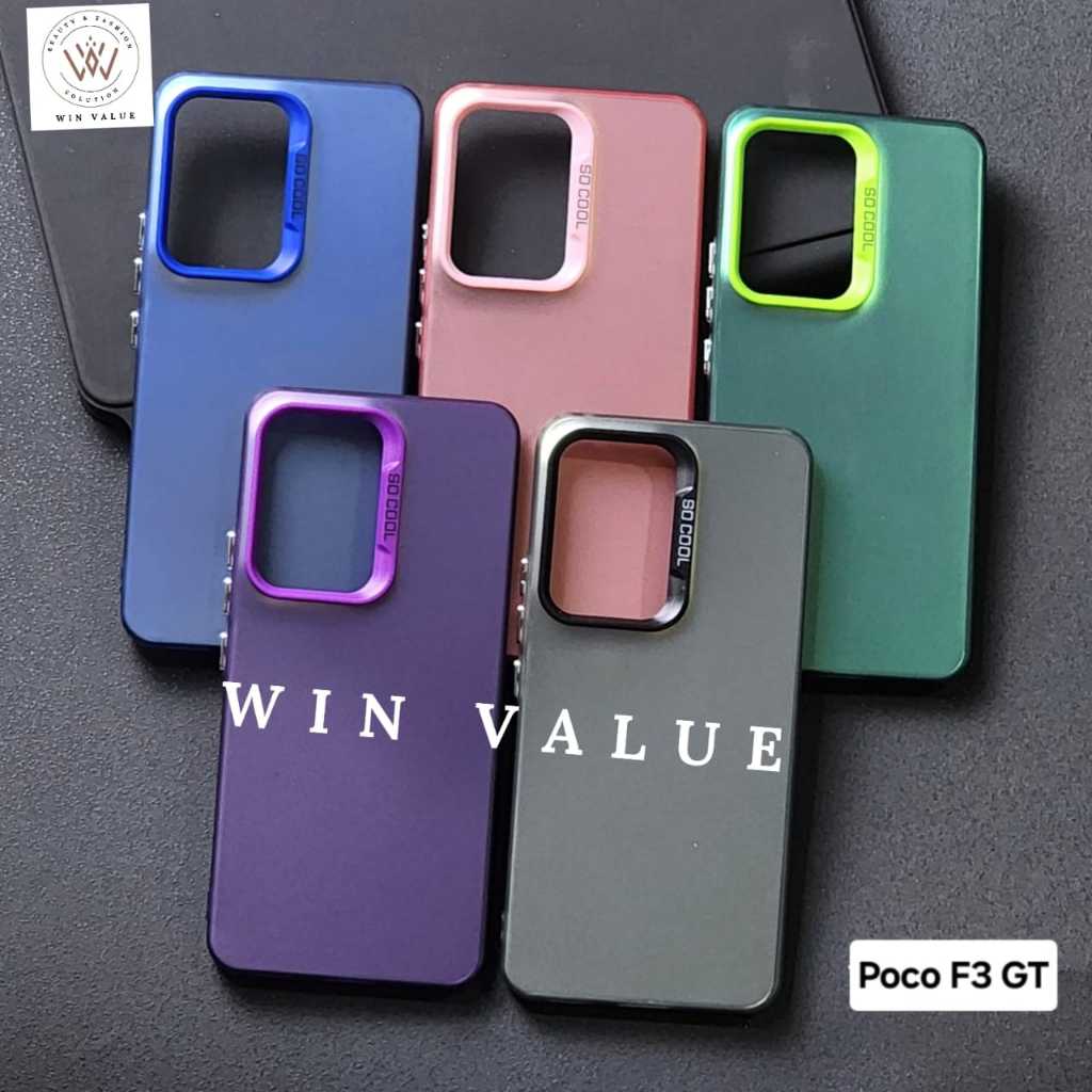 Poco F3 GT Case HYBRID IMD Color Plate Hologram SO COOL Case Poco F3 GT - WV