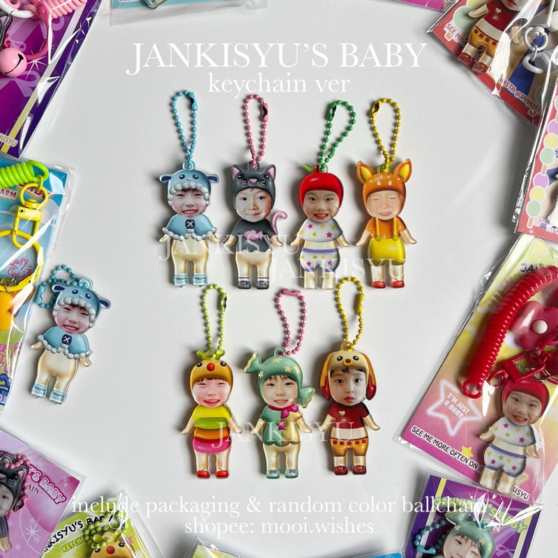 Jankisyu Baby Enhypen ver Bag Charm พวงกุญแจอะคริลิค Sonny Angel