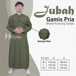 GAMIS PRIA DEWASA REMAJA MODEL KANCING SULTAN DUBAI LENGAN PANJANG - JUBAH KEKINIAN MODEL TERBARU