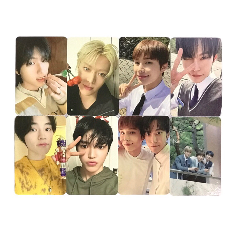 [ Official ] Photocard NCT 127 NCT Dream Jaehyun Dicon 2021 Jeno Cafe Agent Chenle Taeyong Trading card Pink Chirstmas Dojaejung Trading card