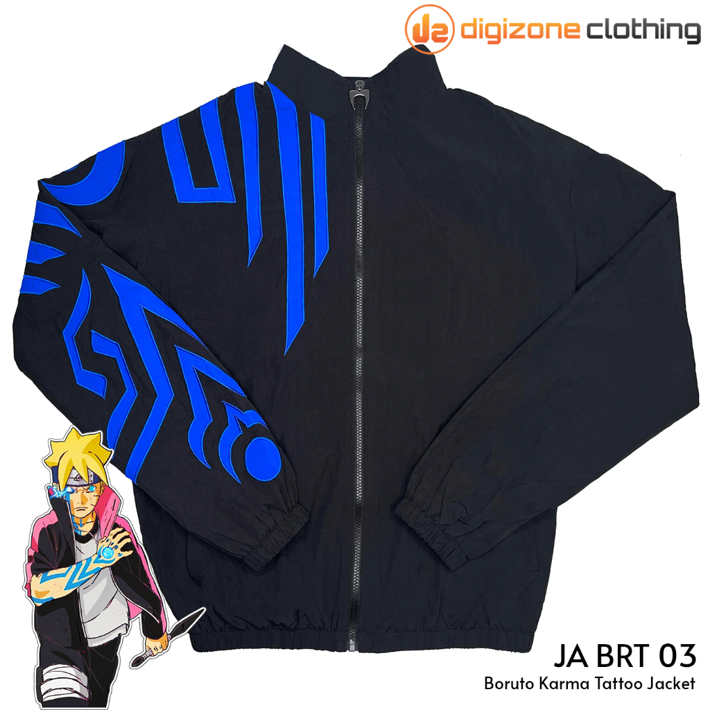 Boruto Karma Tattoo Semi คอสเพลย์อะนิเมะแจ็คเก็ต JA BRT 03