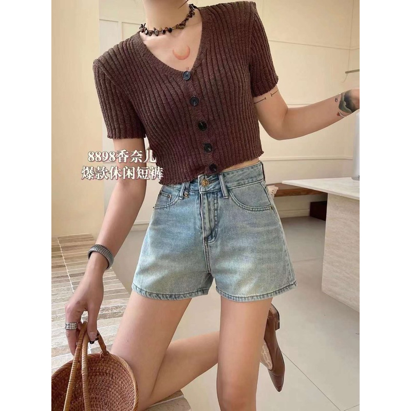 CN069 - 8898 HOTPANTS กางเกงยีนส์นําเข้าจีน