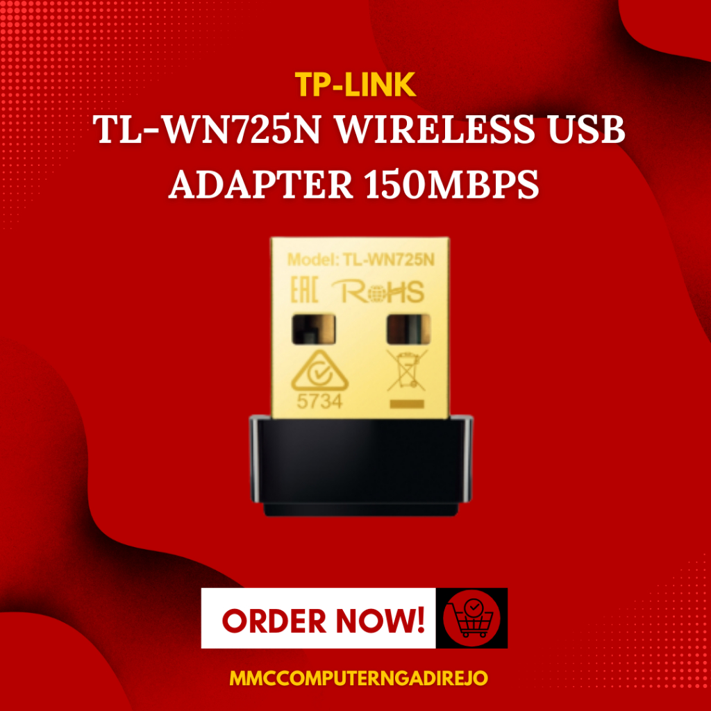 Tp-link tl-wn725n อะแดปเตอร์ usb wifi tp link tl wn725n