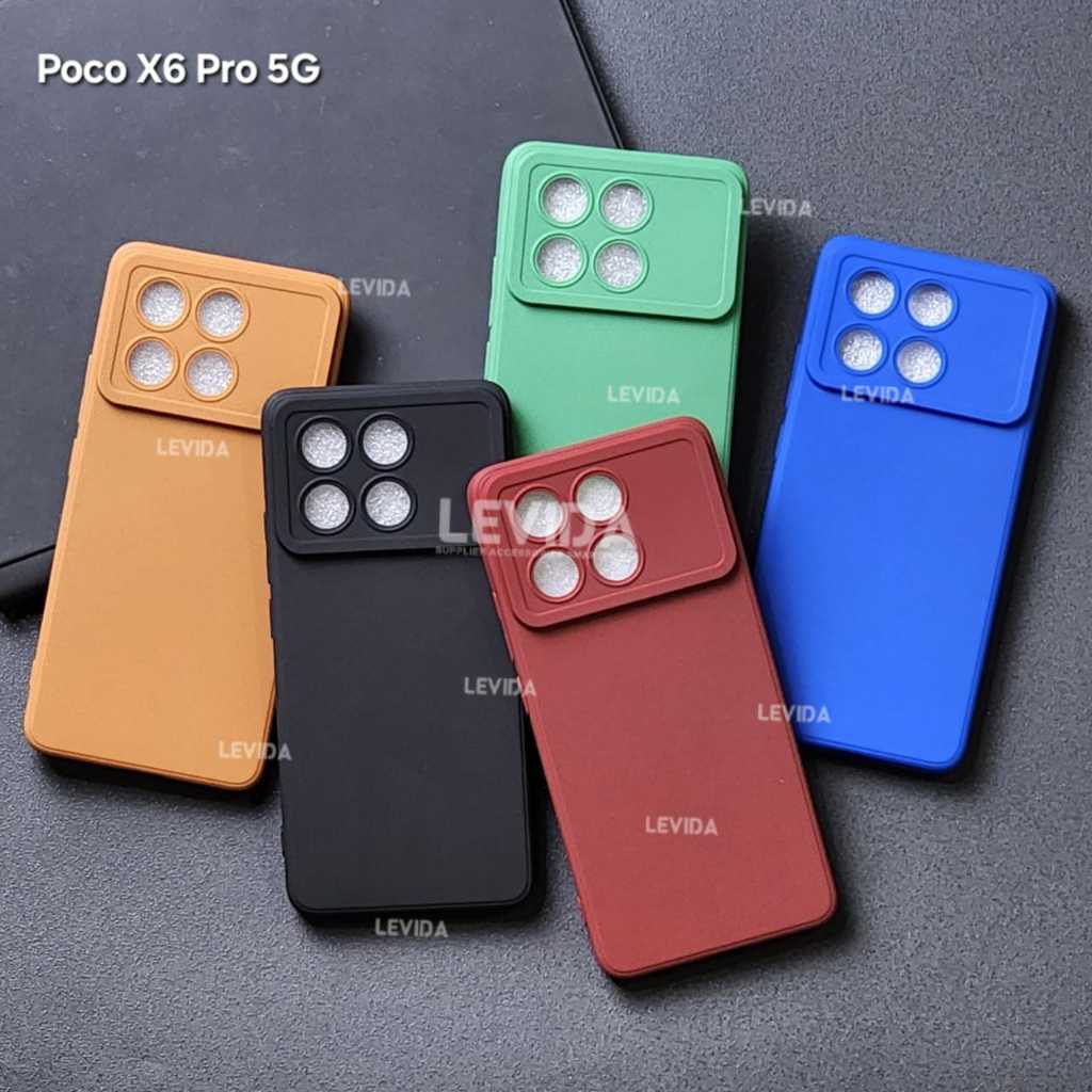 Poco X6 Pro 5G case Pro Camera Macaron Color Case Poco X6 Pro 5G CPRO