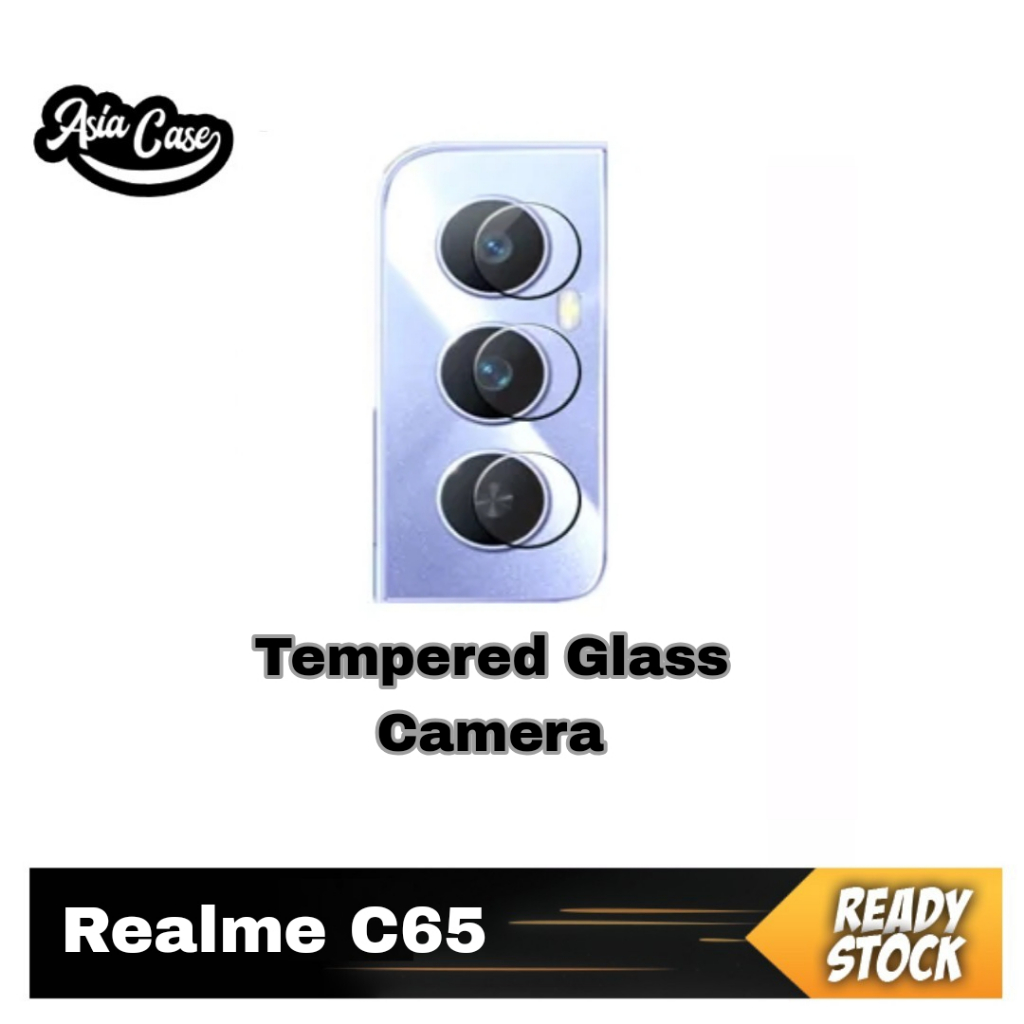 กระจกนิรภัยกล้อง Realme C65 ฟิล์มกันรอยกล้อง