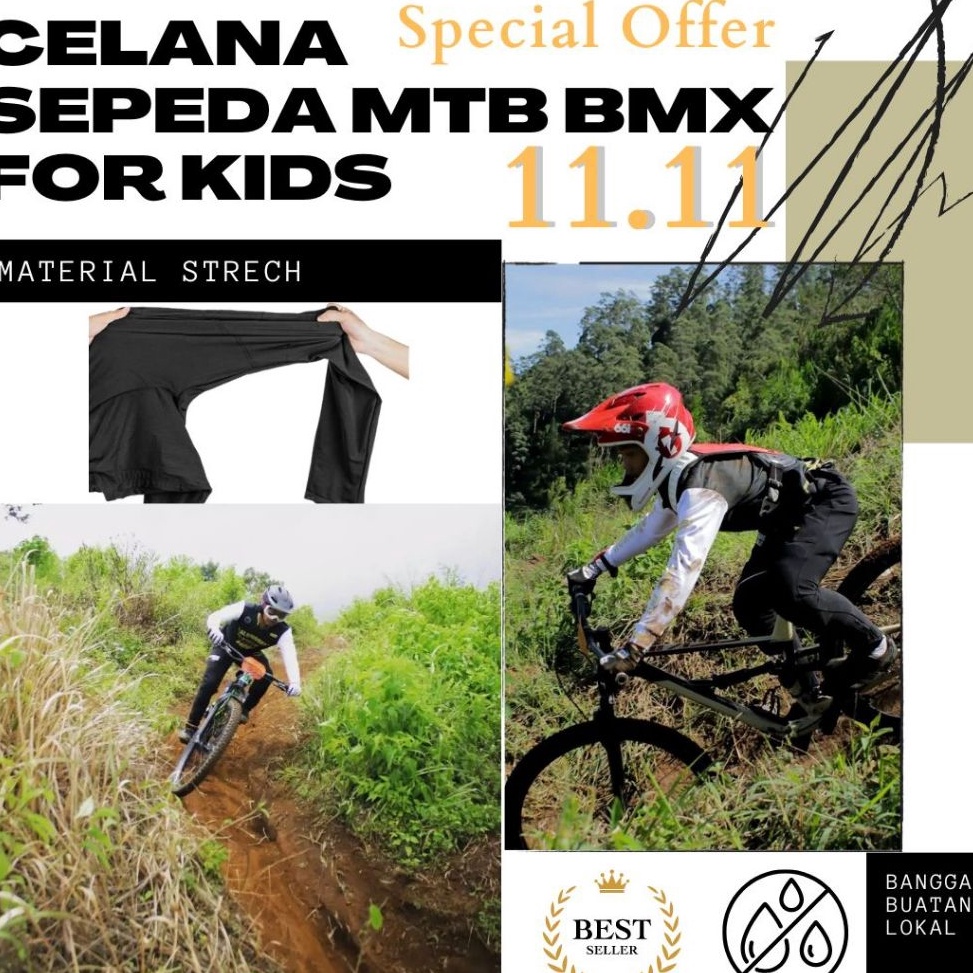 Kode X4A เด ็ กสบายๆกางเกงจักรยาน MTB BMX กางเกงขายาว Riding กางเกง outdorr กางเกงสําหรับเด ็ ก BMX กางเกงสําหรับเด ็ ก
