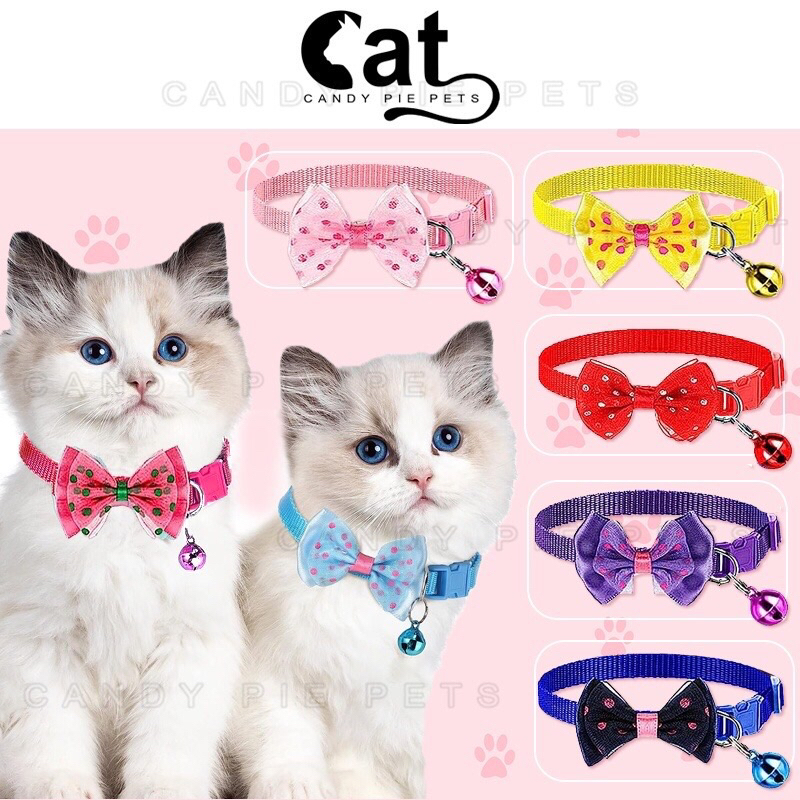 [MADANI] สร้อยคอแมว RIBBON สร้อยคอ ANIMAL RIBBON สร้อยคอ PET BELL สร้อยคออุปกรณ์เสริม PLAIN MOTIF สร