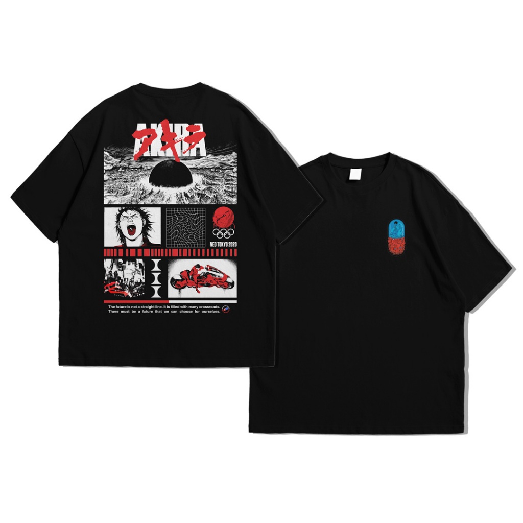 เสื้อยืด Akira Oversize Anime Akira Merch