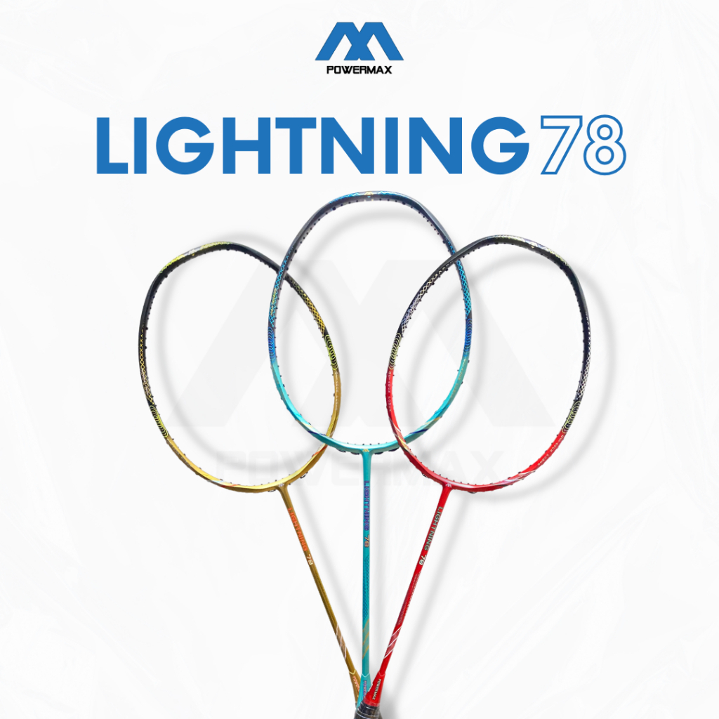 ไม้แบดมินตัน Powermax Original Lightning 78