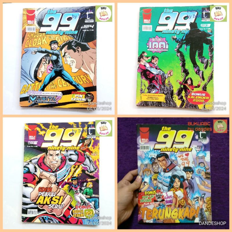 The 99 Ninety Nine - การ์ตูนซูเปอร์ฮีโร่มือสอง