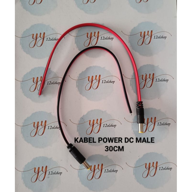 DC MAN CABLE/JACK DC CABLE กล้องวงจรปิด CONNECTOR DC MAN