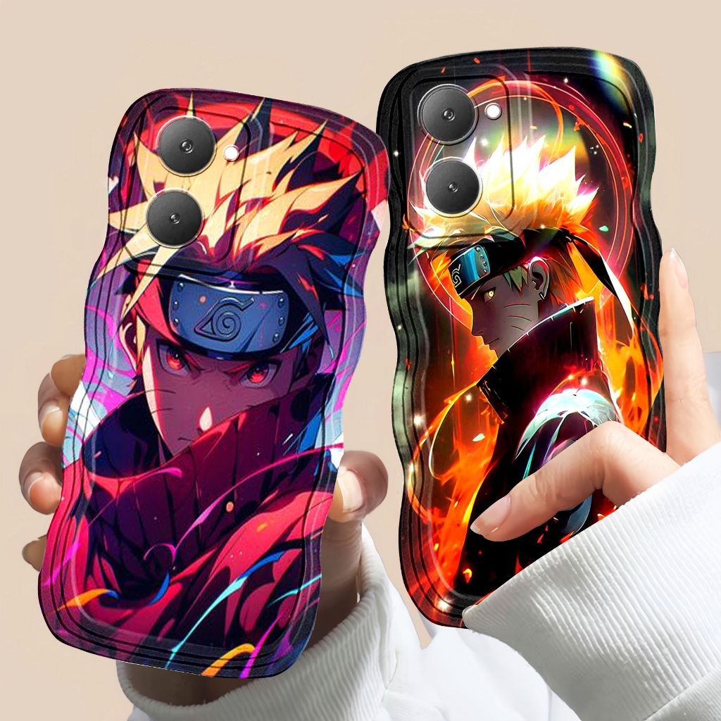 Wave สําหรับ Viv0 Y03 Y17S Y16 V29E V27E Softcase Wave Custom Naruto สําหรับทุกรุ่นเคสโทรศัพท์