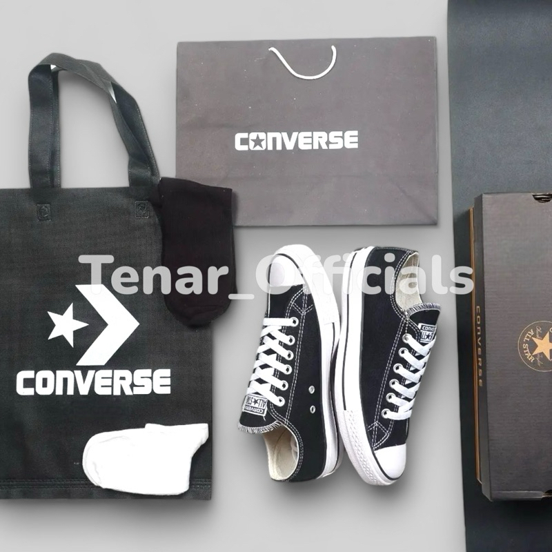 Converse ALL STAR CLASSIC BLACK WHITE LOW OX
